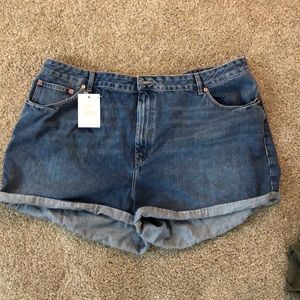 ASOS Curve Jean Shorts NEW